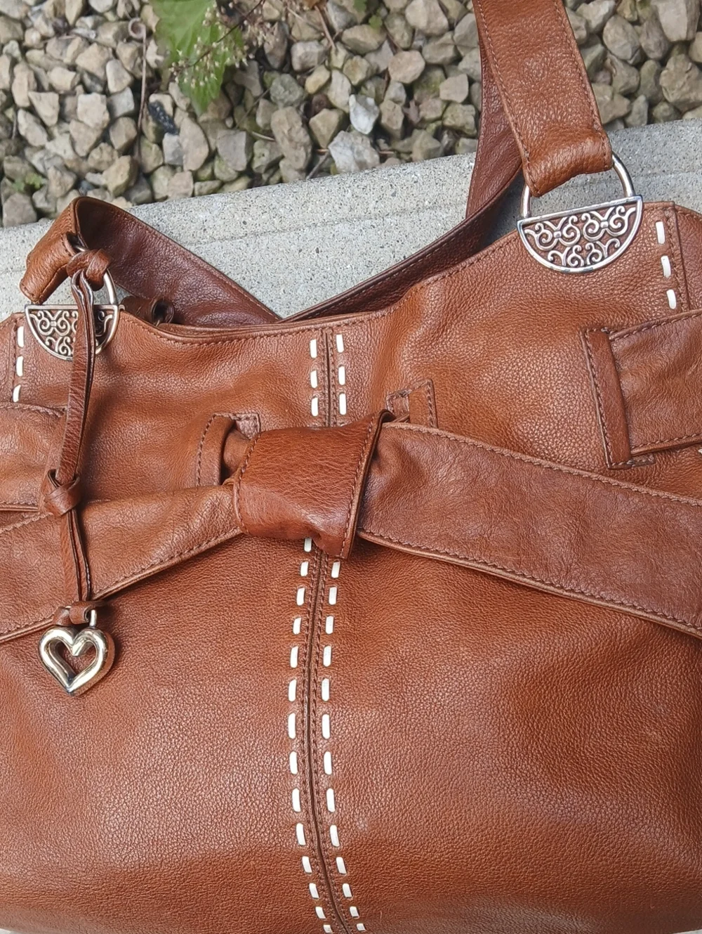 Brighton (Cleo) brown leather Bag